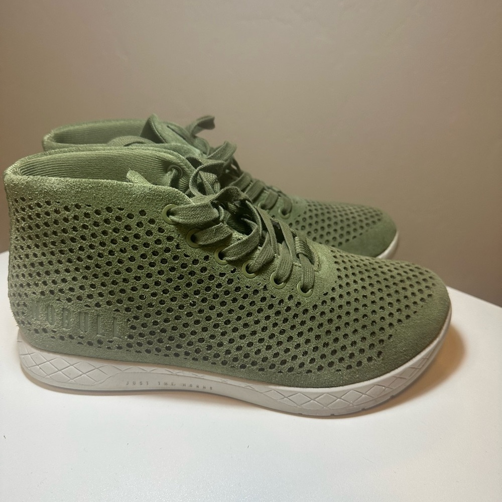 NoBull mid suede trainer